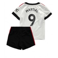 Dres Manchester United Anthony Martial #9 Gostujuci za djecu 2022-23 Kratak Rukav (+ kratke hlače)